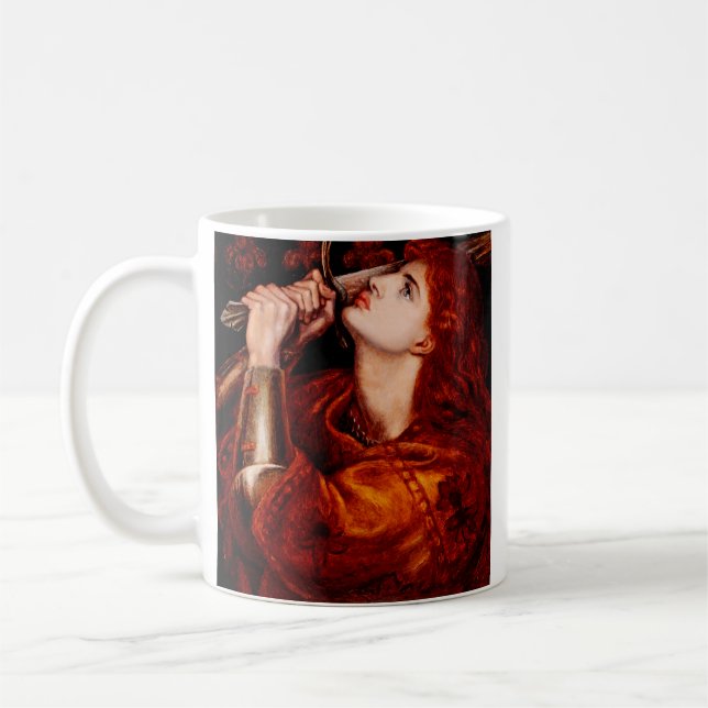 Joan of Arc Coffee Mug (Left)