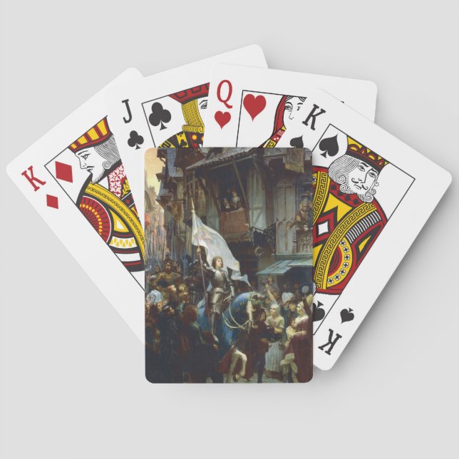Joan of Arc enters Orléans Playing Cards (Back)