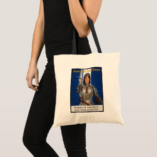 Joan of Arc French Heroine Knight National Hero Tote Bag