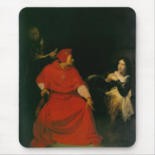 Joan Of Arc In Prison Mouse Pad