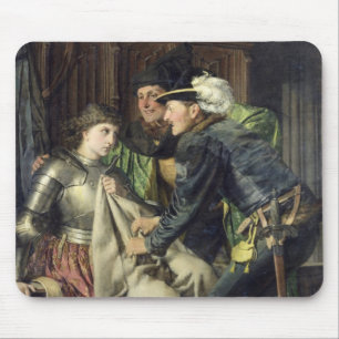 Joan of Arc Insulted in Prison, 1866 Mouse Pad