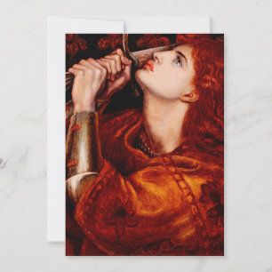 Joan of Arc Invitation