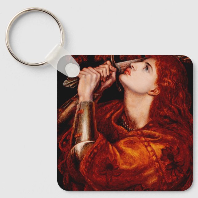 Joan of Arc Key Ring (Front)