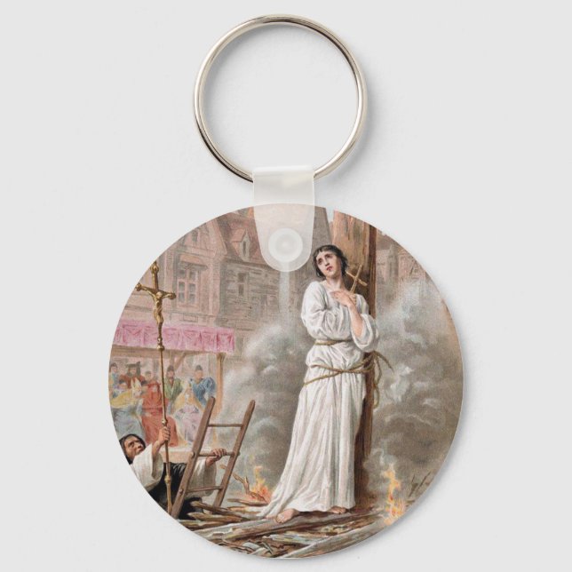 Joan of Arc keychain (Front)