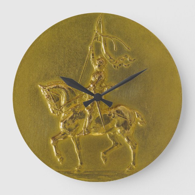 Joan of Arc Large Clock (Front)