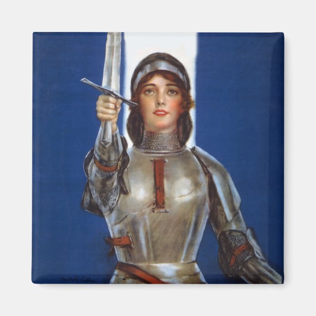 Joan of Arc Magnet (Front)