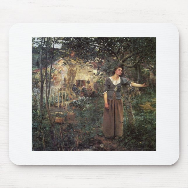 Joan Of Arc Mouse Pad (Front)