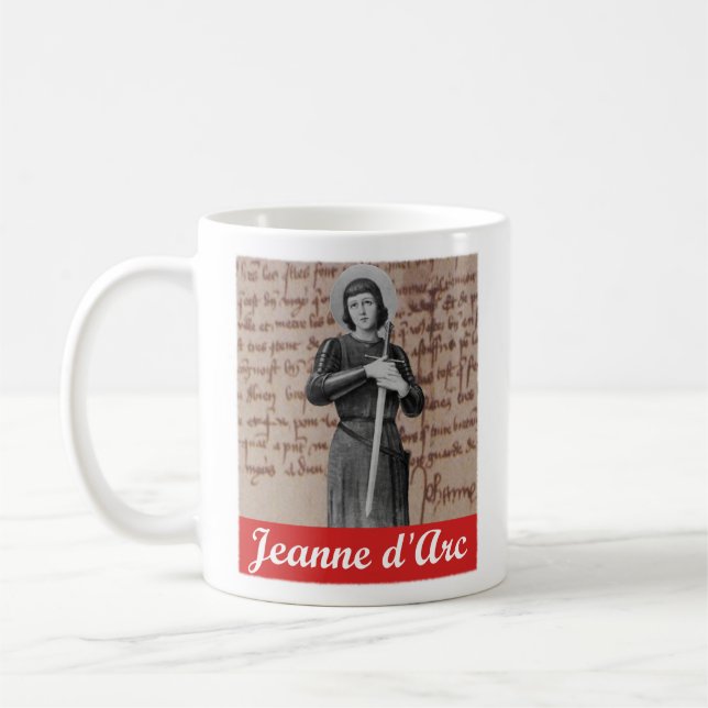 Joan of Arc Mug (Left)