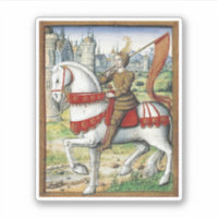 Joan of Arc on horseback