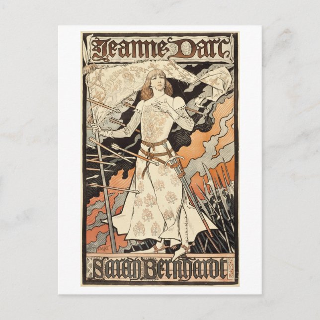 Joan of Arc Postcard (Front)