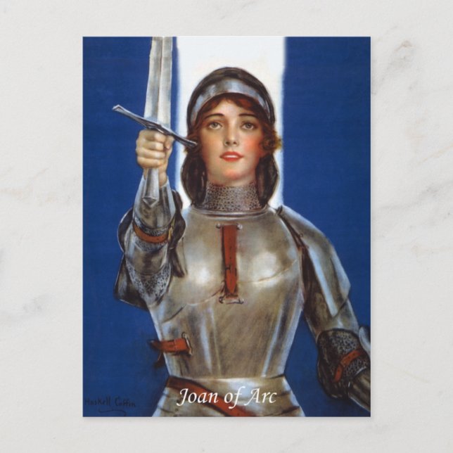 Joan of Arc Postcard (Front)