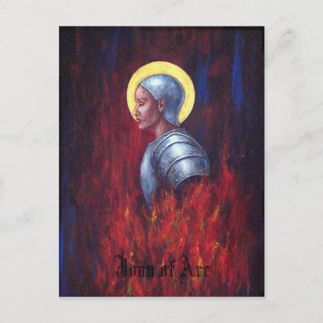 Joan of Arc Postcard (Front)