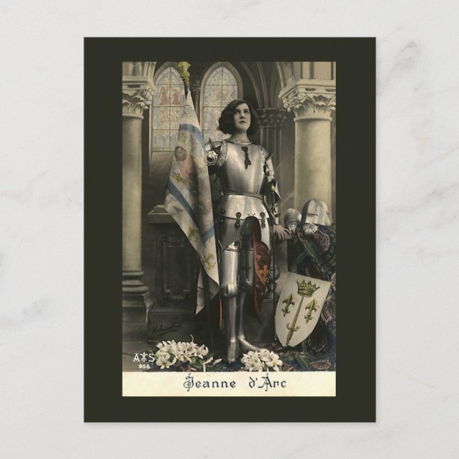 Joan of Arc Postcard (Front)