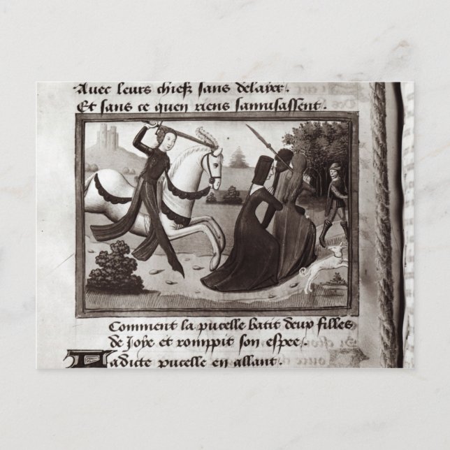 Joan of Arc Postcard (Front)