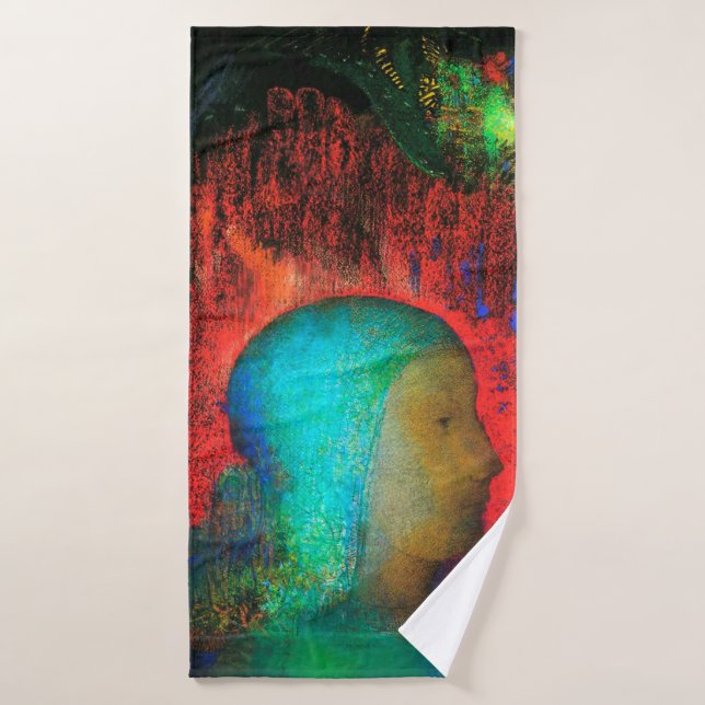 Joan of Arc, Redon Bath Towel (Bath Towel)