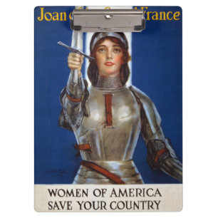 Joan of Arc: The Maid of Orleans, Knight Heroine Clipboard