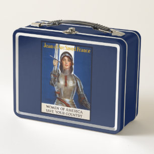 Joan of Arc: The Maid of Orleans, Knight Heroine Metal Lunch Box