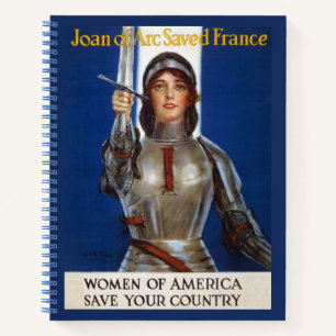 Joan of Arc: The Maid of Orleans, Knight Heroine Notebook