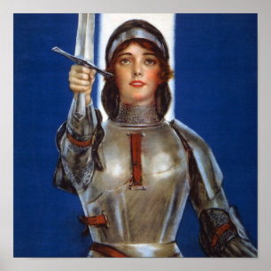 Joan of Arc: The Maid of Orleans, Knight Heroine Poster