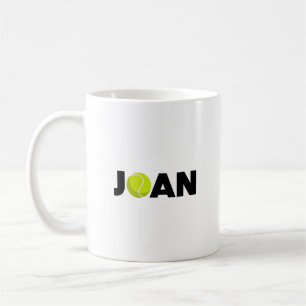 Joan Tennis Coffee Mug