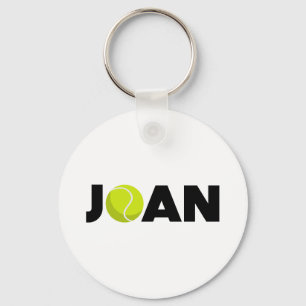 Joan Tennis Key Ring