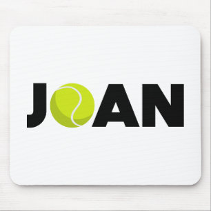 Joan Tennis Mouse Pad