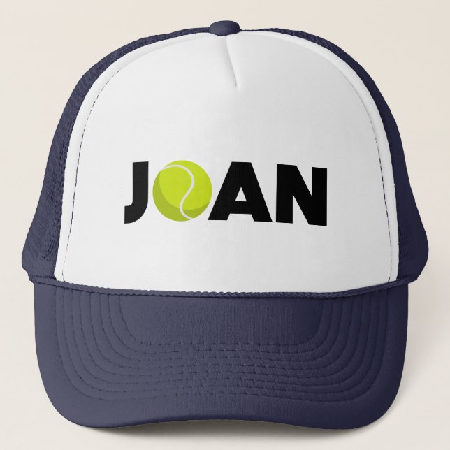 Joan Tennis Trucker Hat (Front)