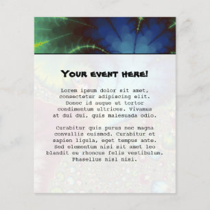 Joanie 50 Fractal Art Flyer