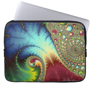 Joanie 50 Fractal Art Laptop Sleeve