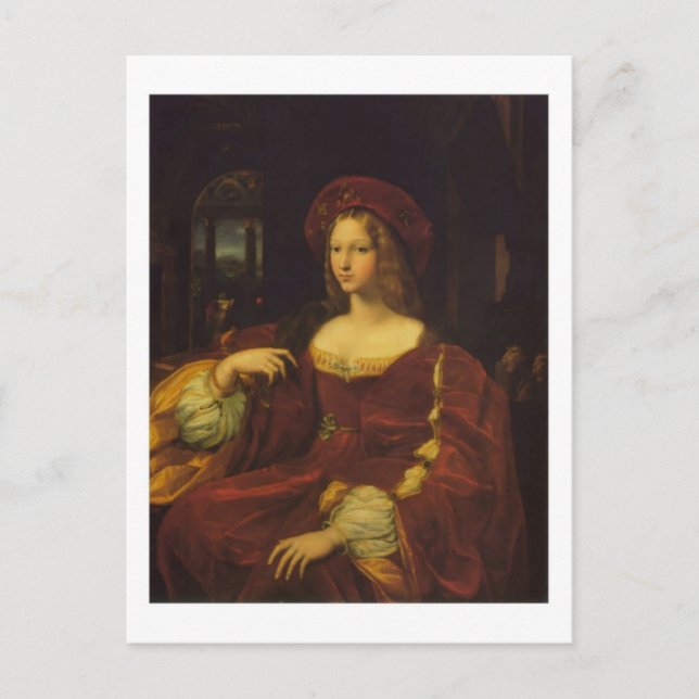 Joanna of Aragon postcard (Front)