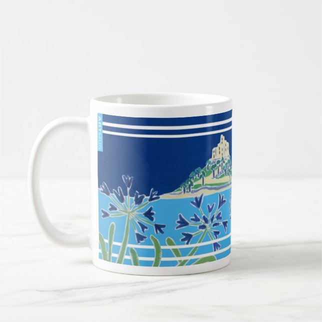 Joanne Short Art Mug of St Michael's Mount (Left)