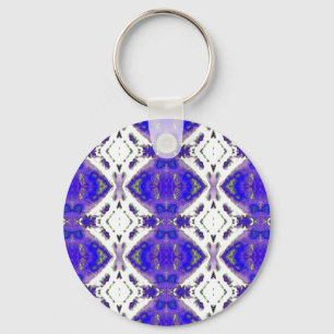 Joan's Sunset Pattern Key Ring