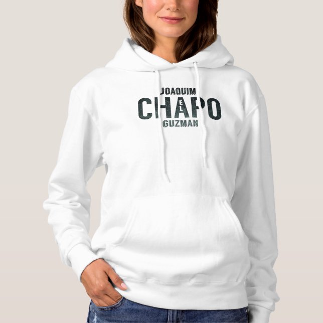 Joaquim "El Chapo" Guzman Graphic Women Hoodie (Front)