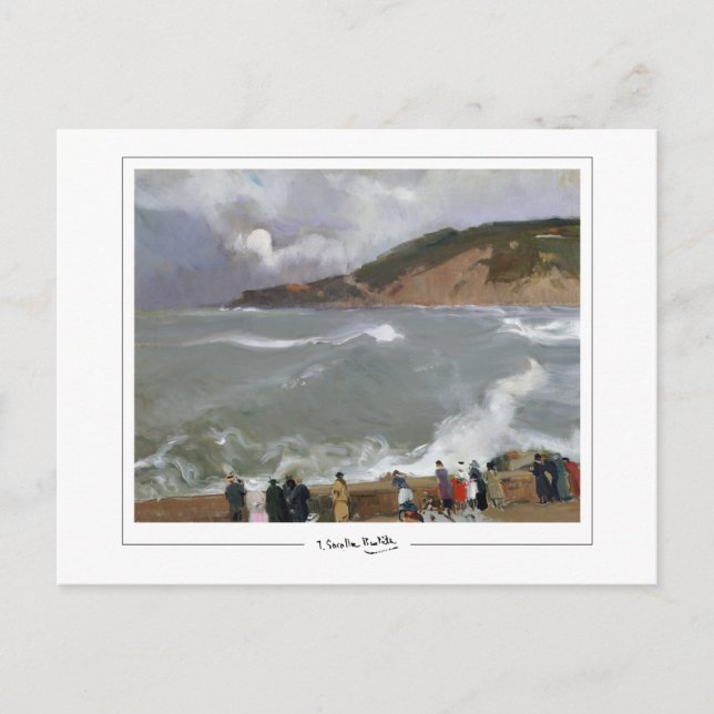 Joaquín Sorolla #13 - Fine Art Postcard (Front)