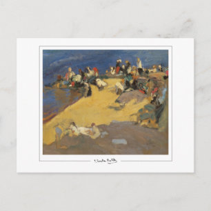 Joaquín Sorolla #2 - Fine Art Postcard