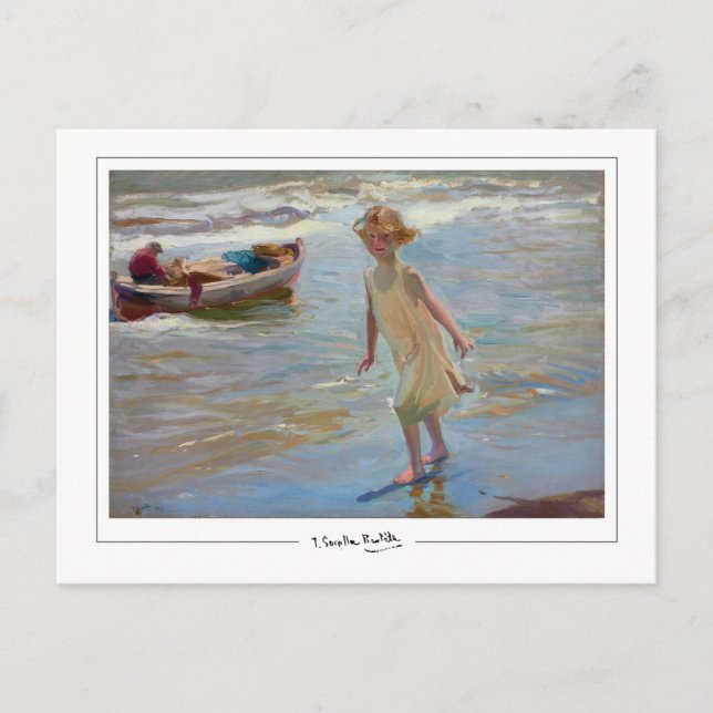 Joaquín Sorolla #426 - Fine Art Postcard (Front)