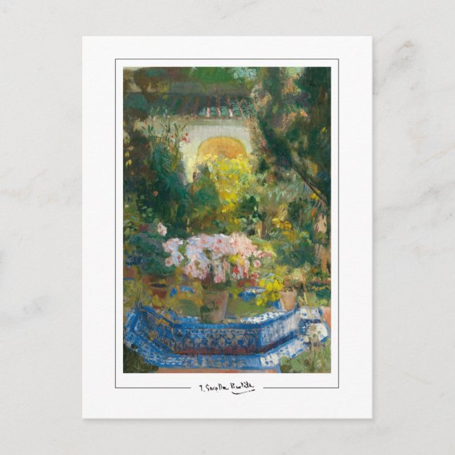 Joaquín Sorolla #4 - Fine Art Postcard (Front)