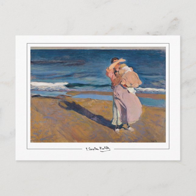 Joaquín Sorolla #8 - Fine Art Postcard (Front)