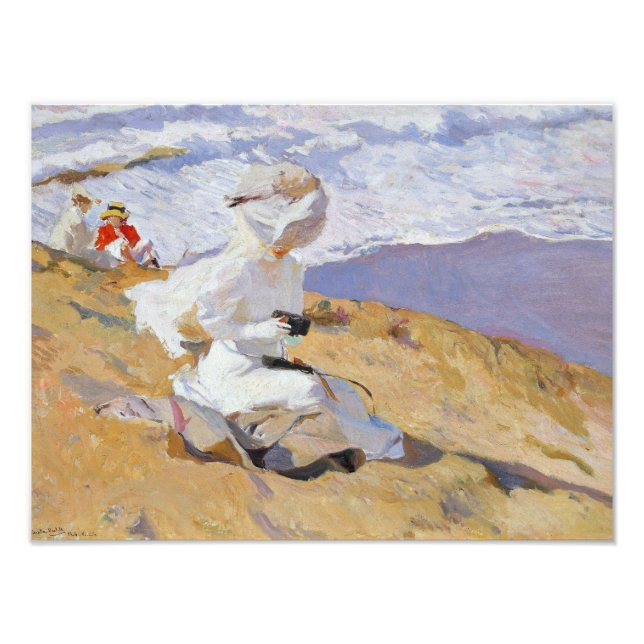 Joaquin Sorolla - Capturing the Moment Photo Print (Front)