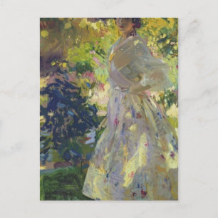 Joaquín Sorolla- Maria dressed as a Valencian girl Postcard