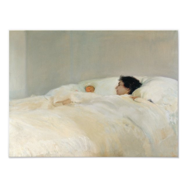 Joaquin Sorolla - Mother Photo Print (Front)