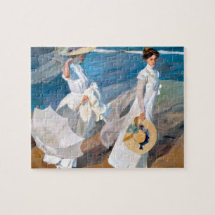 Joaquín Sorolla paseos a orillas del mar Jigsaw Puzzle