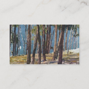 Joaquín Sorolla- Pine Trees Business Card