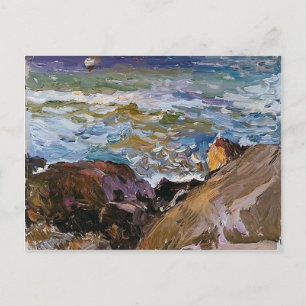 Joaquín Sorolla- Sea at Ibiza Postcard
