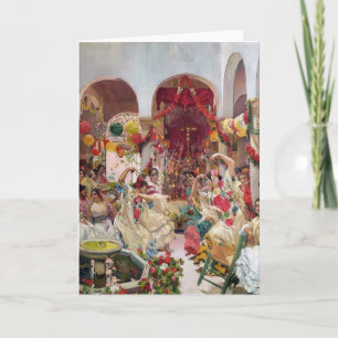 Joaquín Sorolla-Seville, the Dance Card