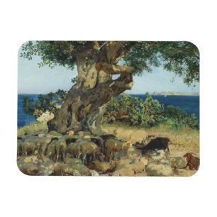 Joaquin Sorolla - The Carob Tree Magnet