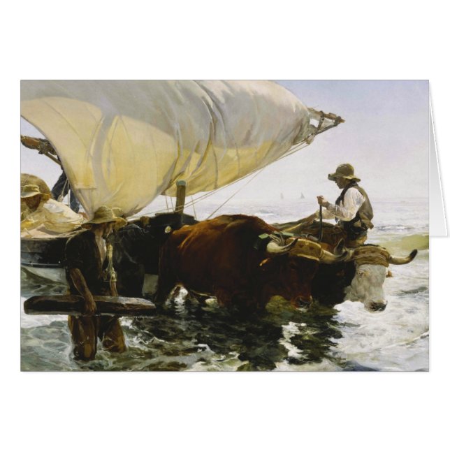 Joaquin Sorolla - The Return from Fishing (Front Horizontal)