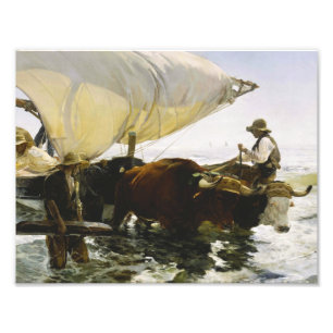 Joaquin Sorolla - The Return from Fishing Photo Print