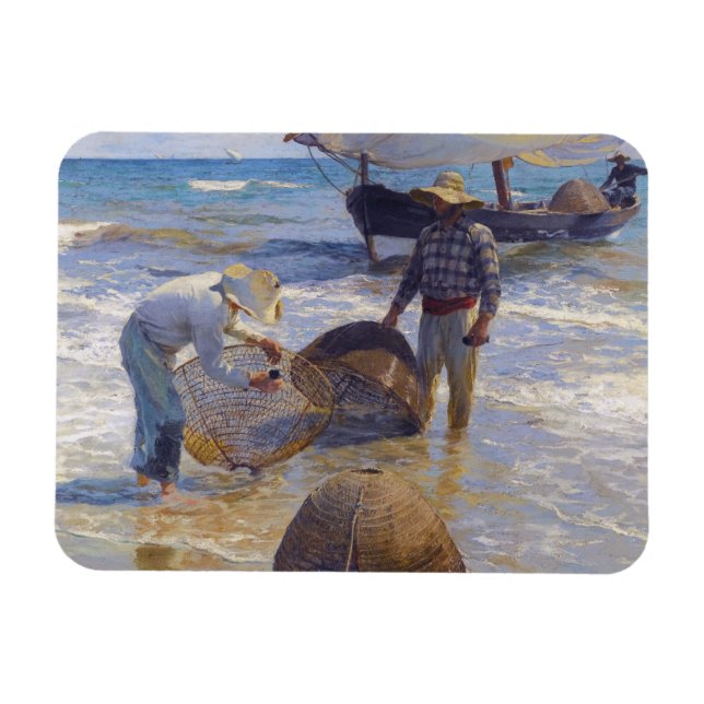 Joaquin Sorolla - Valencian Fisherman Magnet (Horizontal)