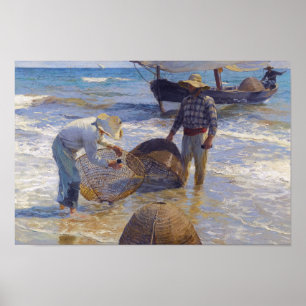 Joaquin Sorolla - Valencian Fisherman Poster